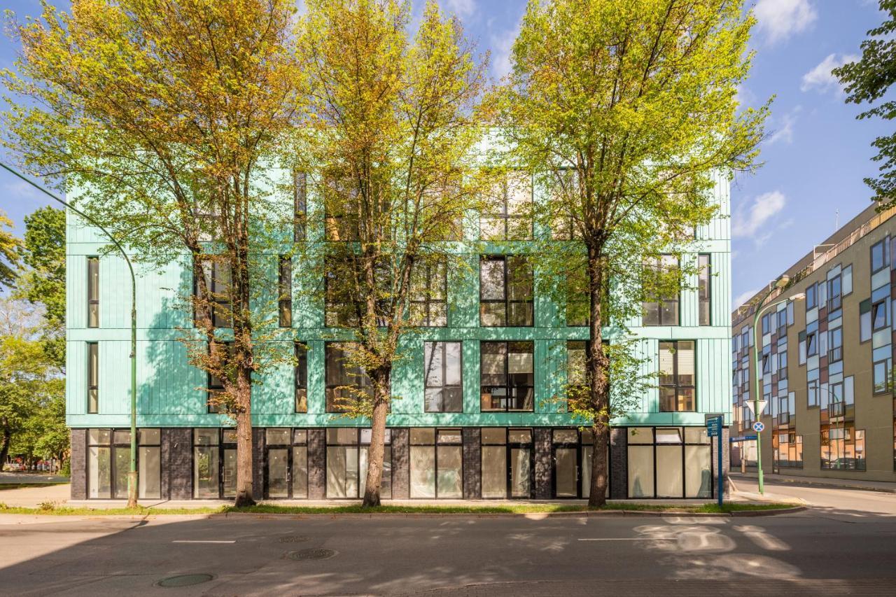 Green House Downtown Apartments With Private Free Parking And Bike Storage Klaipėda Eksteriør billede